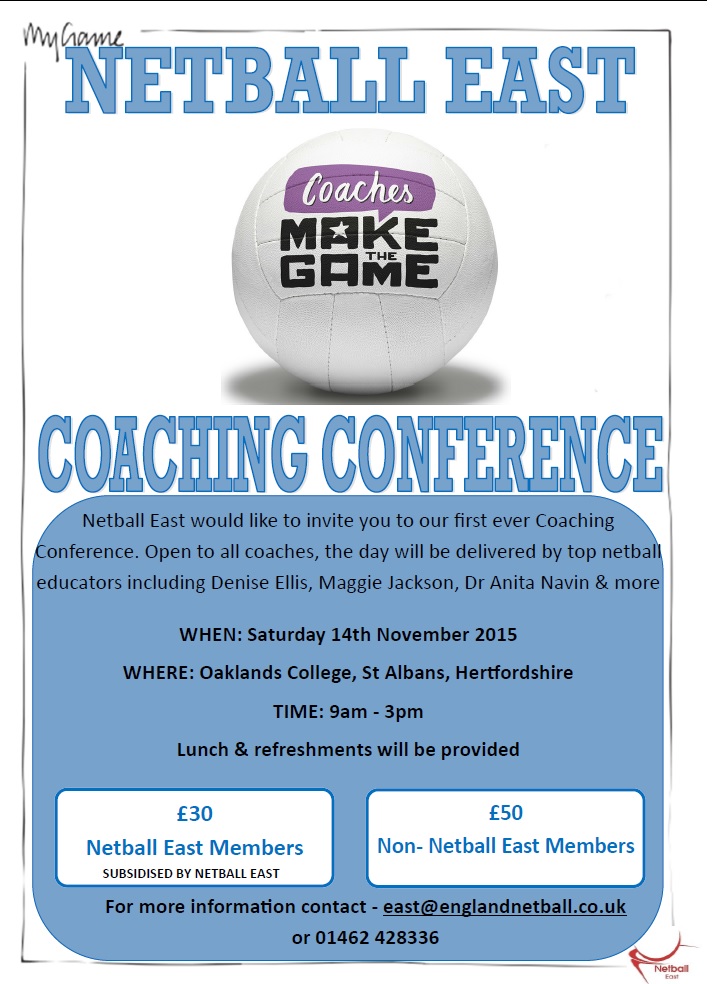 Coaching conference poster